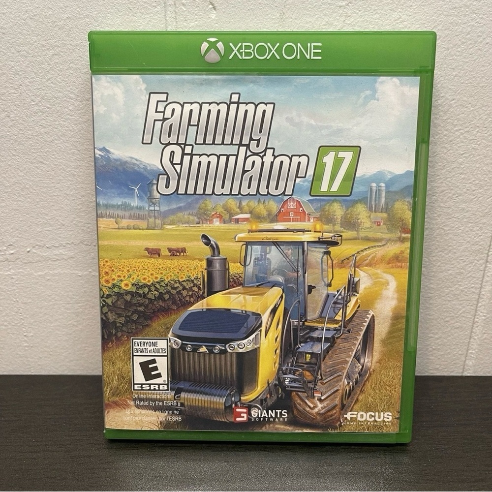 Farming Simulator 17 (Microsoft Xbox One, 2016) Complete With Manual CIB